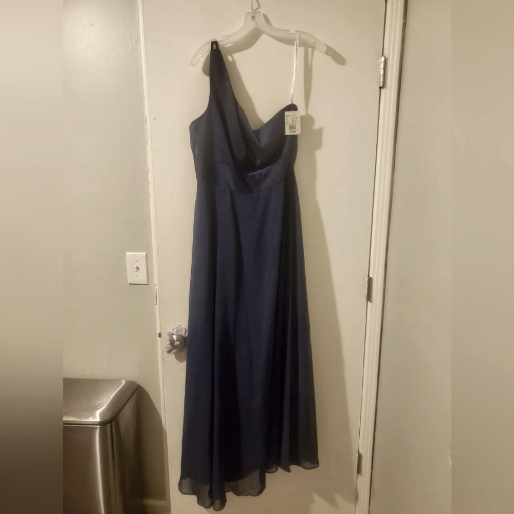 One-Shoulder Floor Length Dress